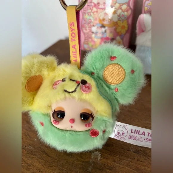 Lila’s Garden Tea Party Mini Plush Pendants - Picture 3 of 6